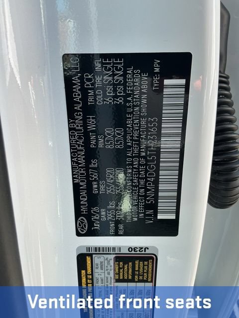 New 2026 Hyundai Santa Fe Limited AWD/4WD image 31