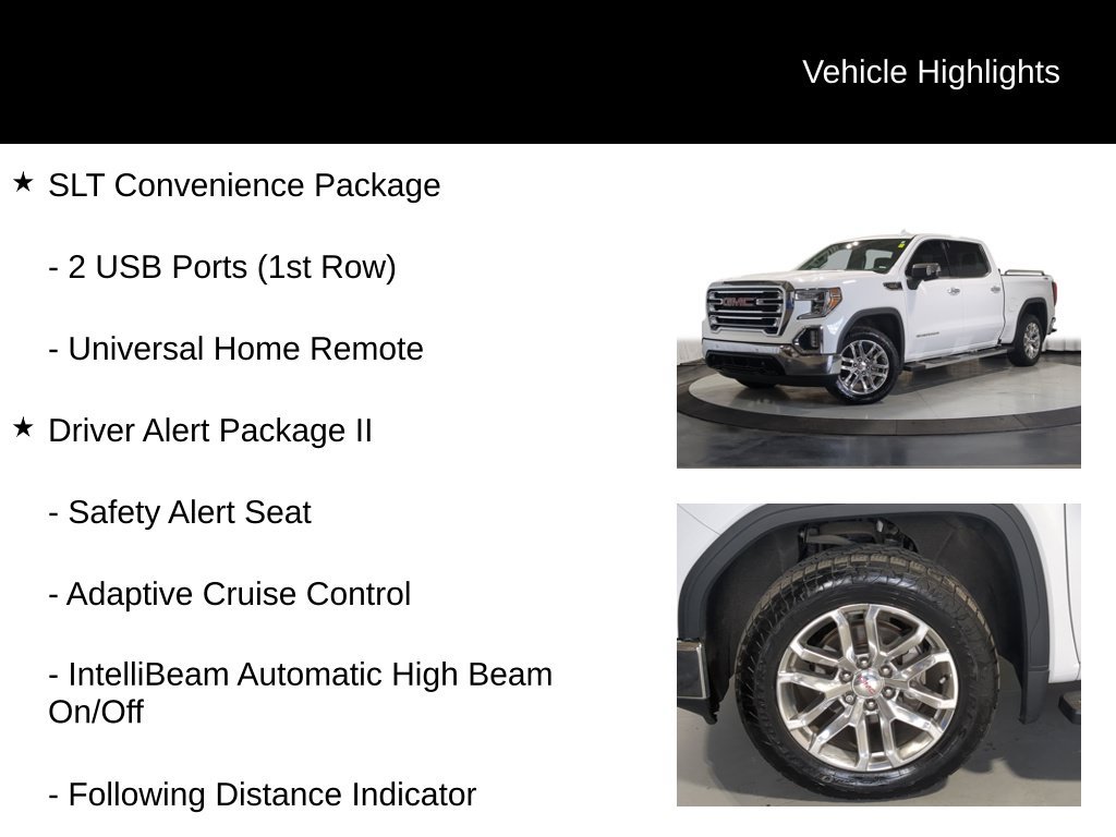 Used 2021 GMC Sierra 1500 SLT w/ SLT Premium Plus Package AWD/4WD image 38