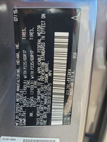 Used 2015 Toyota Sienna XLE image 23