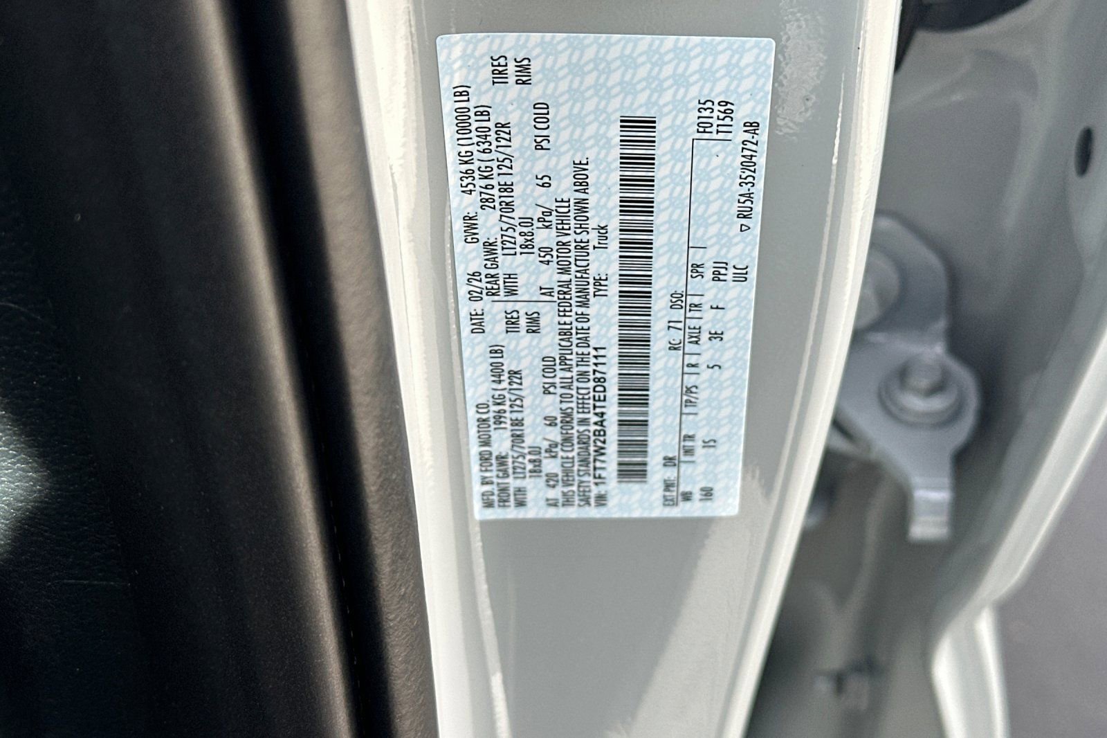 New 2026 Ford F250 XL w/ STX Appearance Package image 25