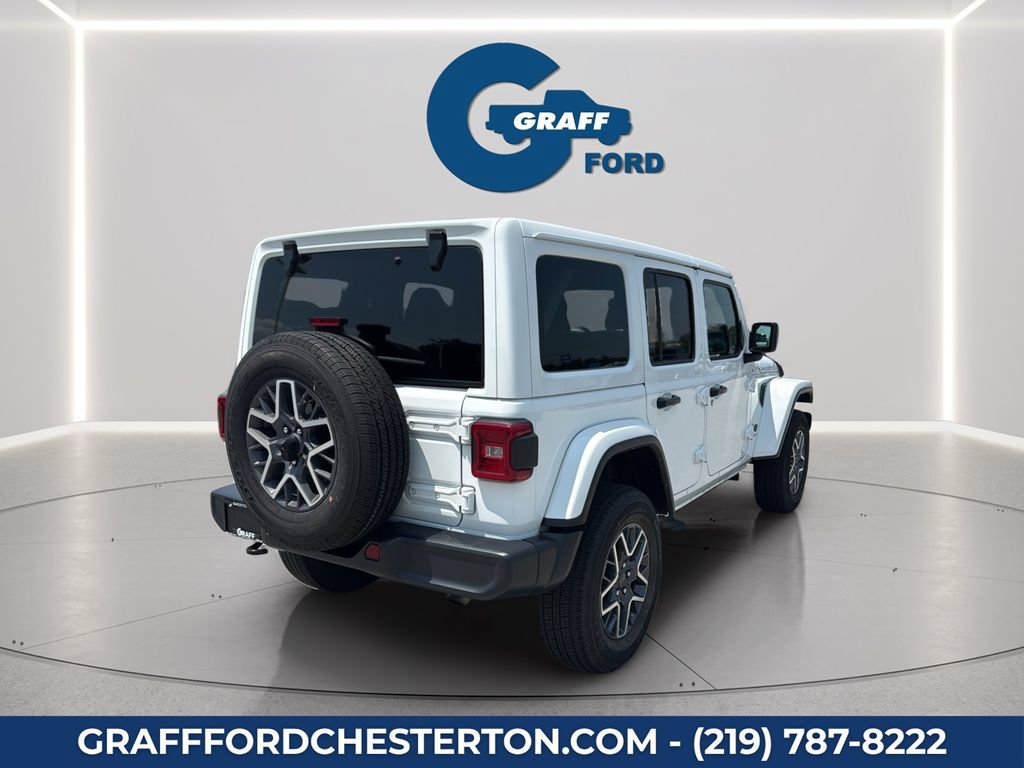 Used 2025 Jeep Wrangler Unlimited Sahara AWD/4WD image 8
