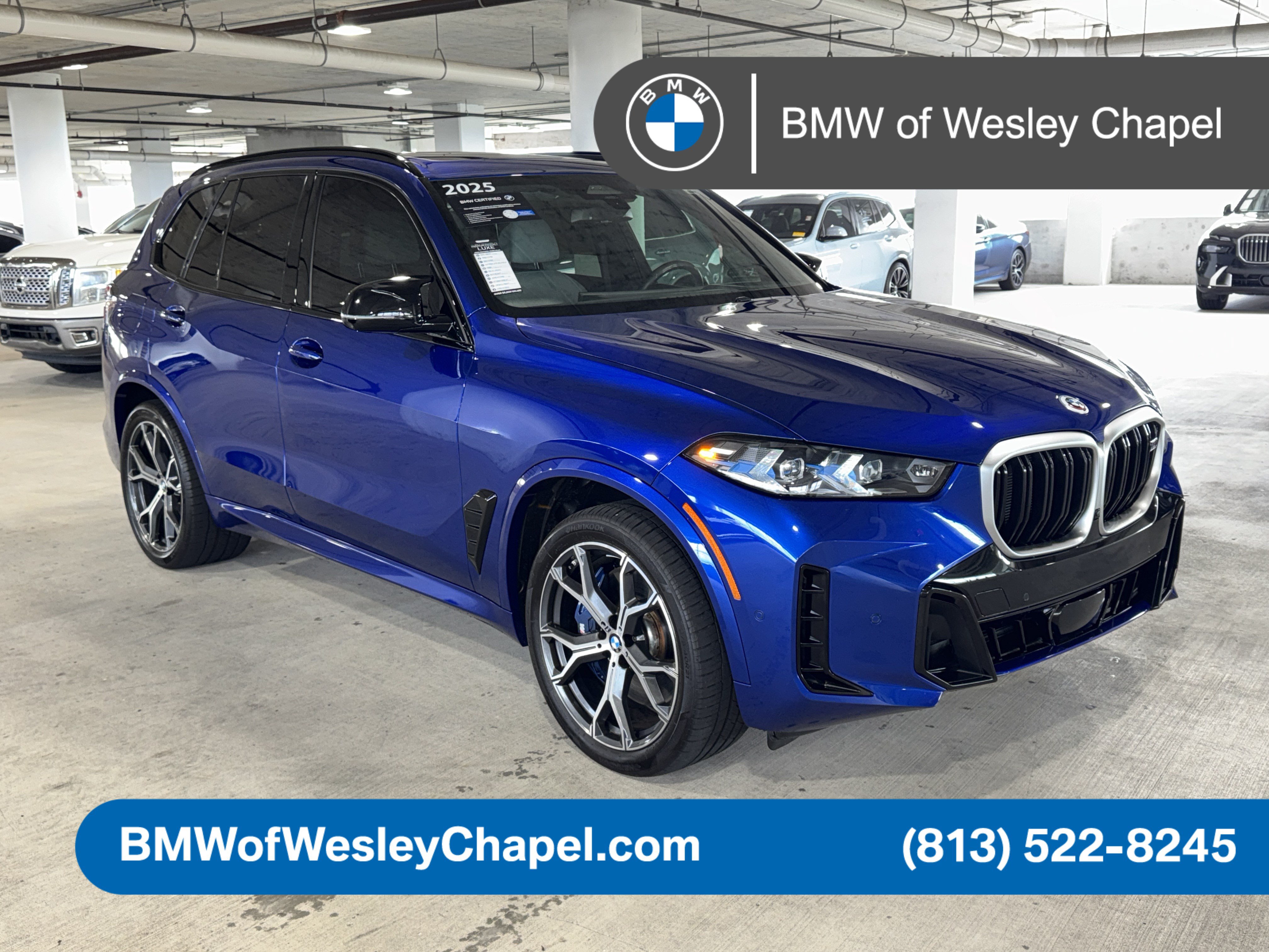 Certified 2025 BMW X5 M60i w/ Climate Comfort Package AWD/4WD image 1