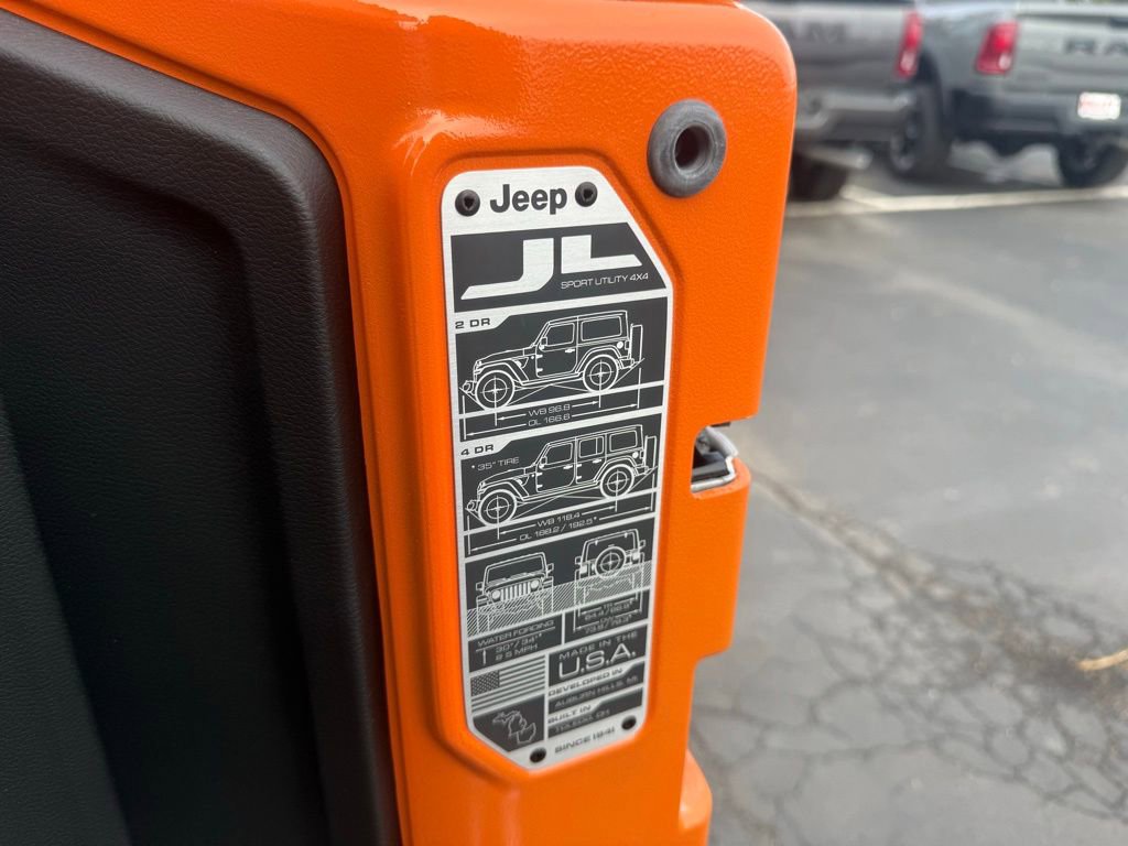 New 2025 Jeep Wrangler Sport S 4xe w/ Convenience Group image 43