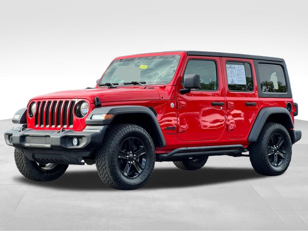 Used 2020 Jeep Wrangler Unlimited Sport AWD/4WD image 3