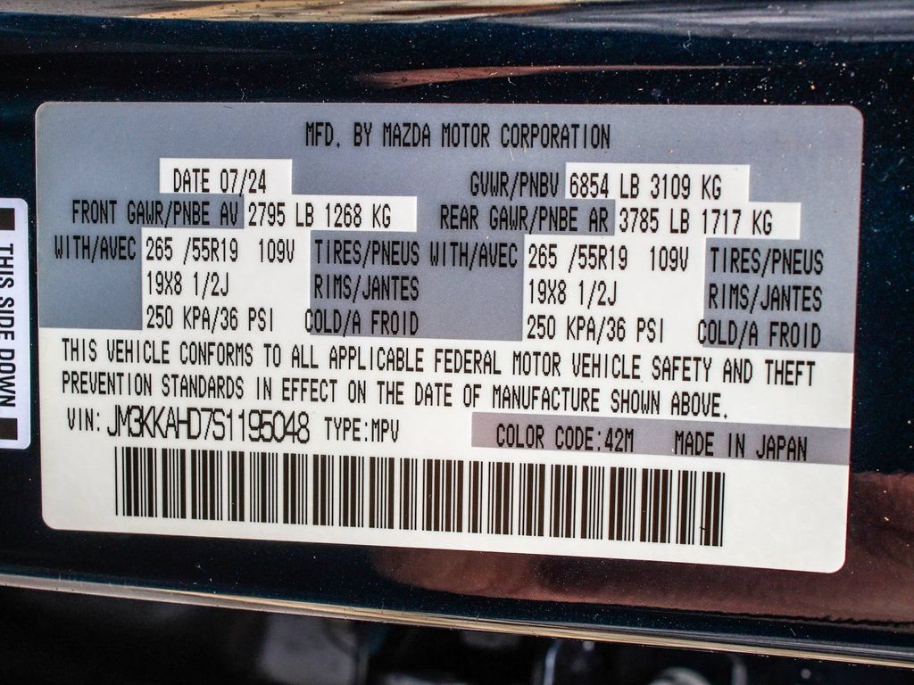 Used 2025 MAZDA CX-90 3.3 Turbo w/ Select Package AWD/4WD image 14