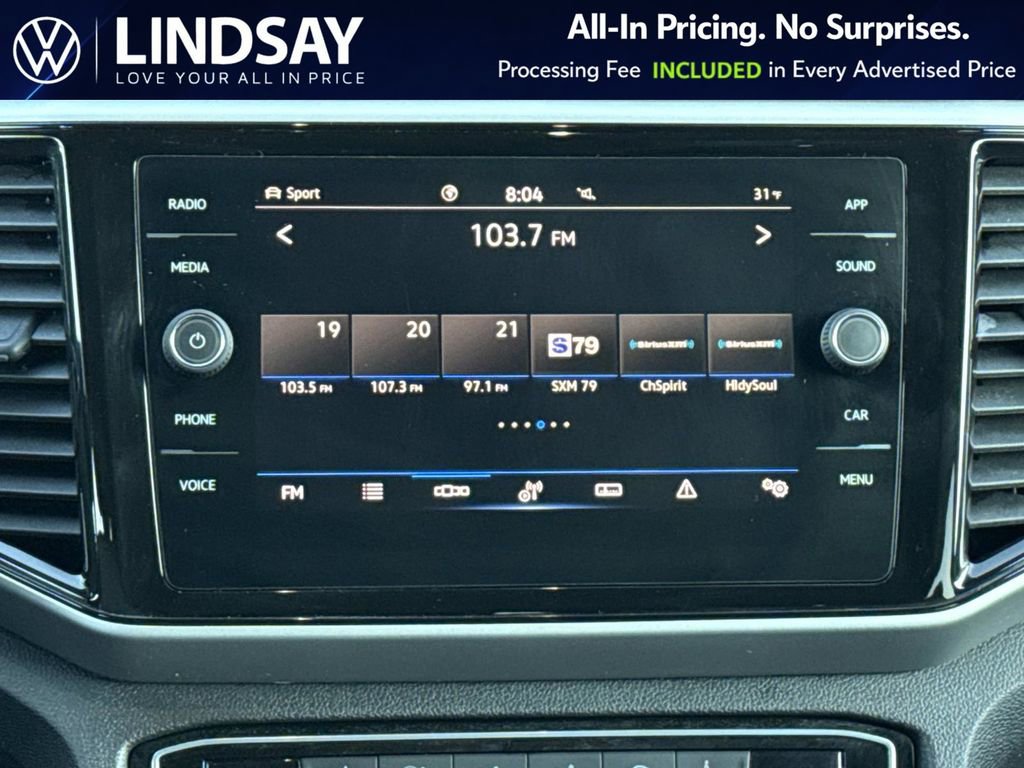 Used 2022 Volkswagen Atlas Cross Sport SE w/ Black Wheel Package image 14