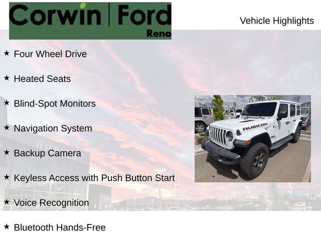 Used 2020 Jeep Wrangler Unlimited Rubicon AWD/4WD image 8