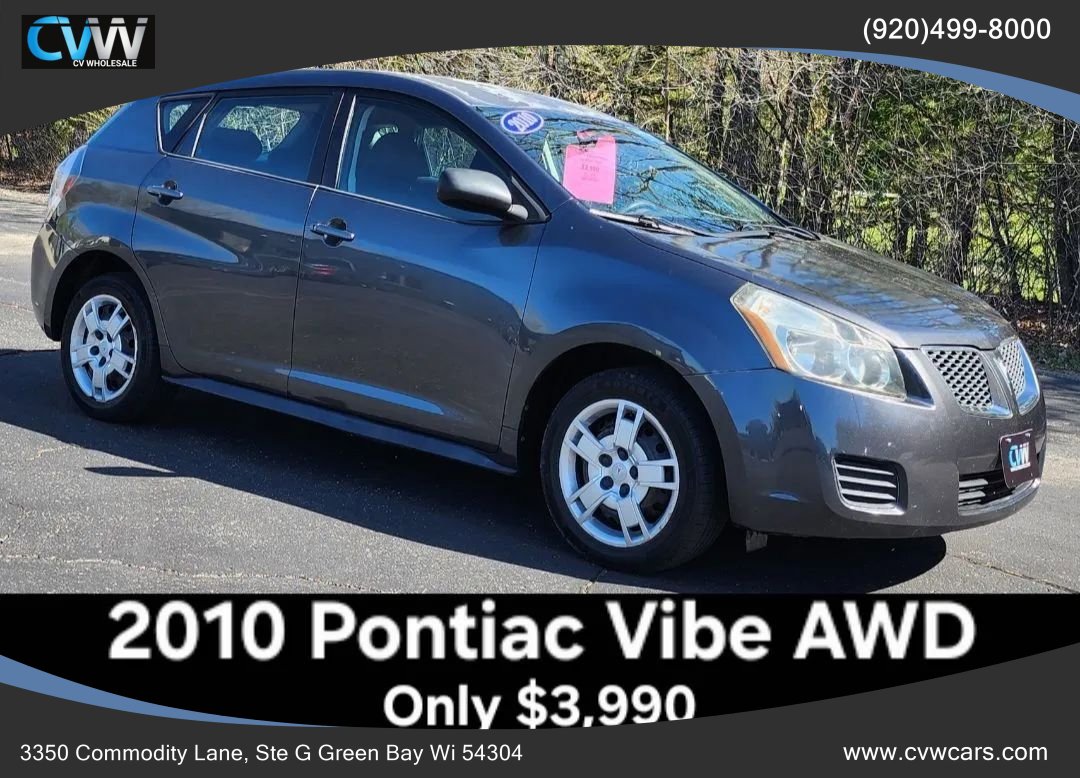 Used 2010 Pontiac Vibe AWD w/ Preferred Package