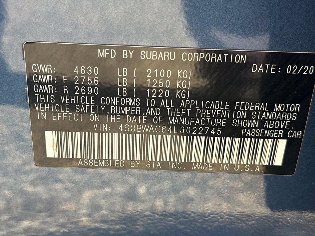 Used 2020 Subaru Legacy Premium AWD/4WD image 34
