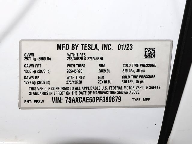 Used 2023 Tesla Model X AWD/4WD image 42