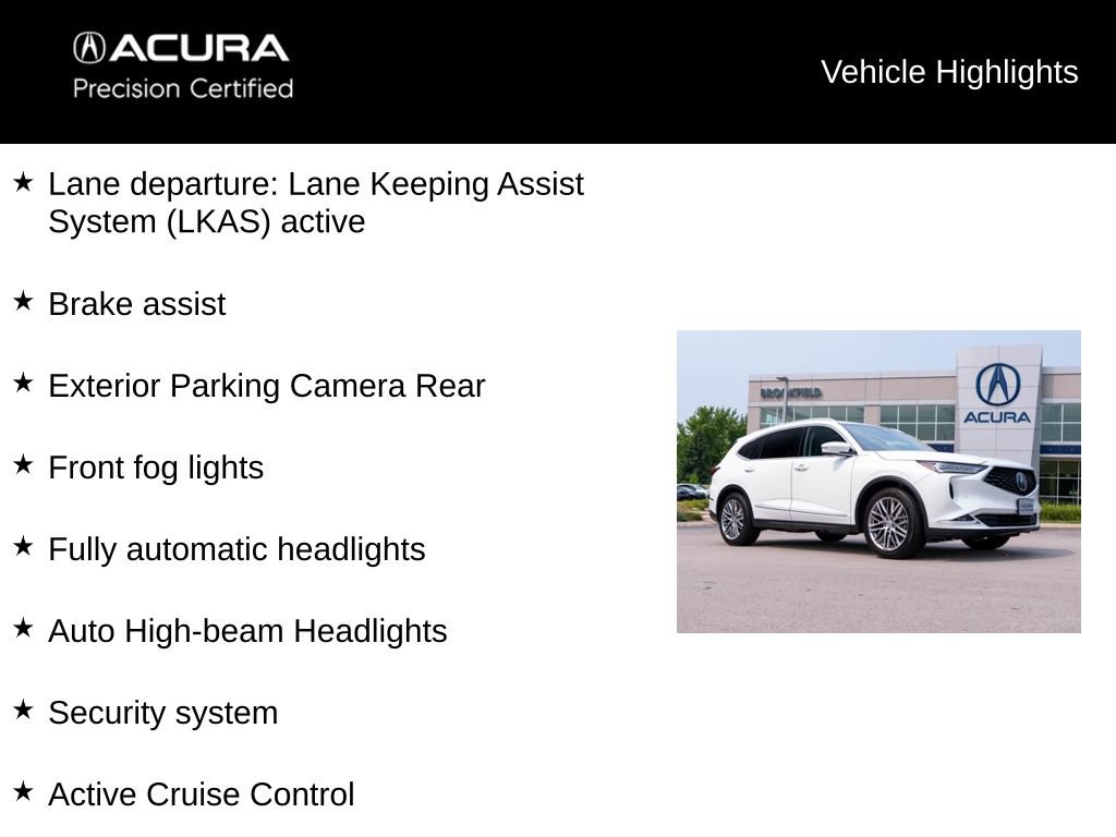 Certified 2024 Acura MDX w/ Advance Package AWD/4WD image 17