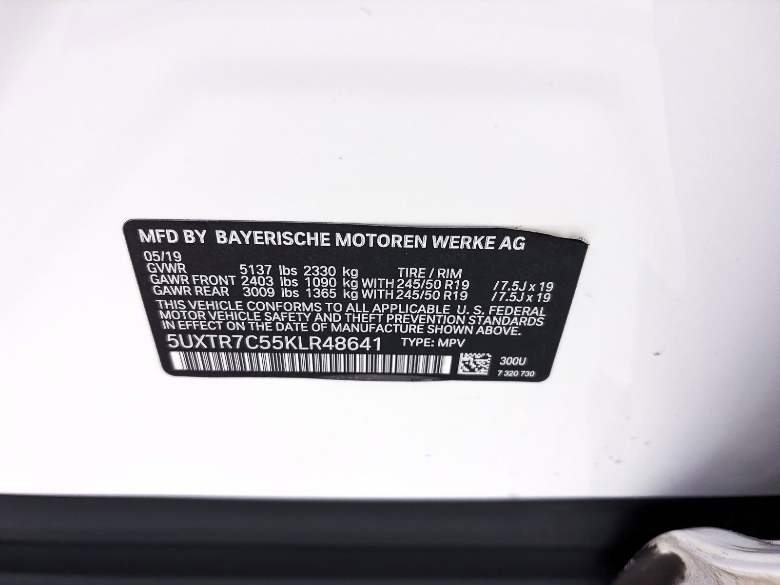 Used 2019 BMW X3 sDrive30i w/ Convenience Package RWD image 33