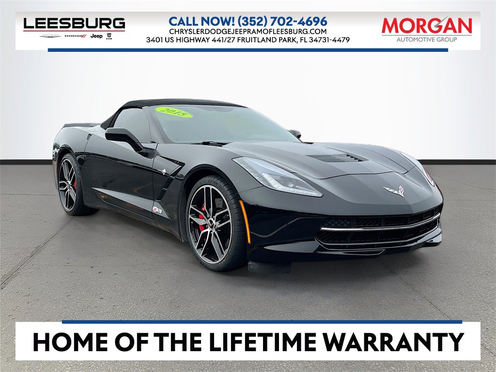 Used 2015 Chevrolet Corvette Stingray Convertible w/ 2LT Preferred Equipment Group