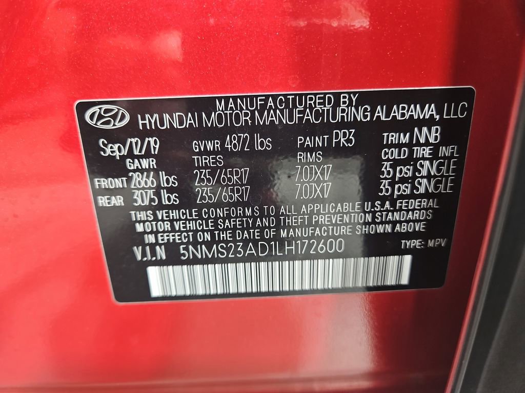 Used 2020 Hyundai Santa Fe SE image 29