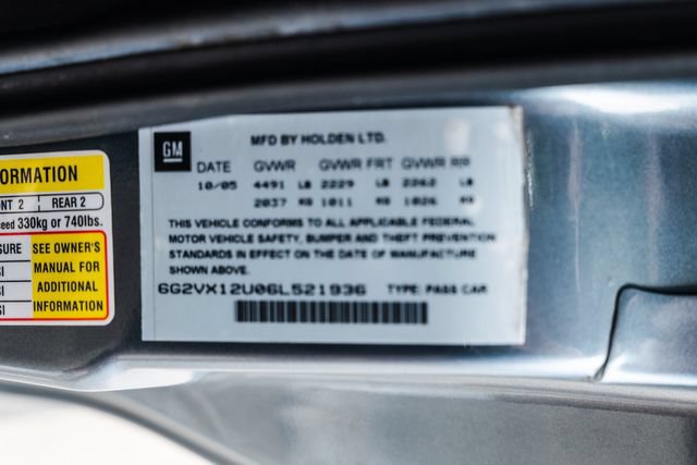 Used 2006 Pontiac GTO RWD image 77