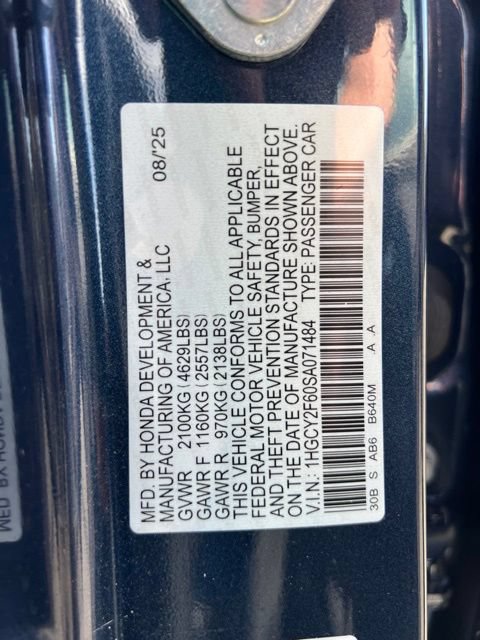 Used 2025 Honda Accord EX-L image 11