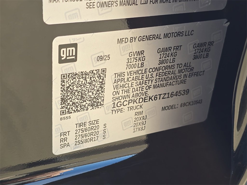 New 2026 Chevrolet Silverado 1500 LT w/ All Star Edition Plus image 35