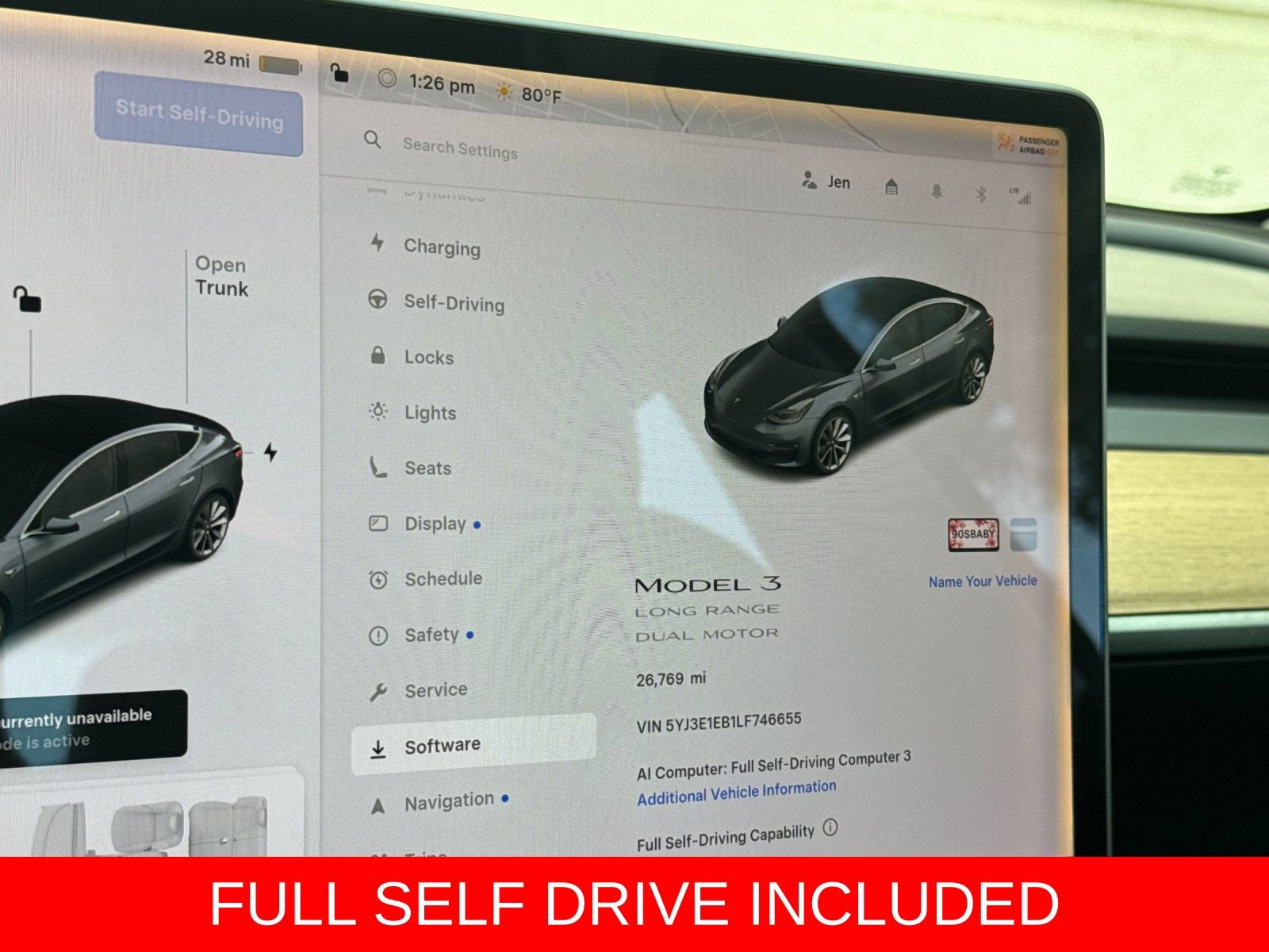 Used 2020 Tesla Model 3 Long Range AWD/4WD image 27