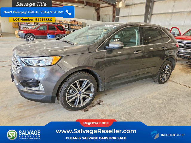 Used 2019 Ford Edge Titanium w/ Cold Weather Package