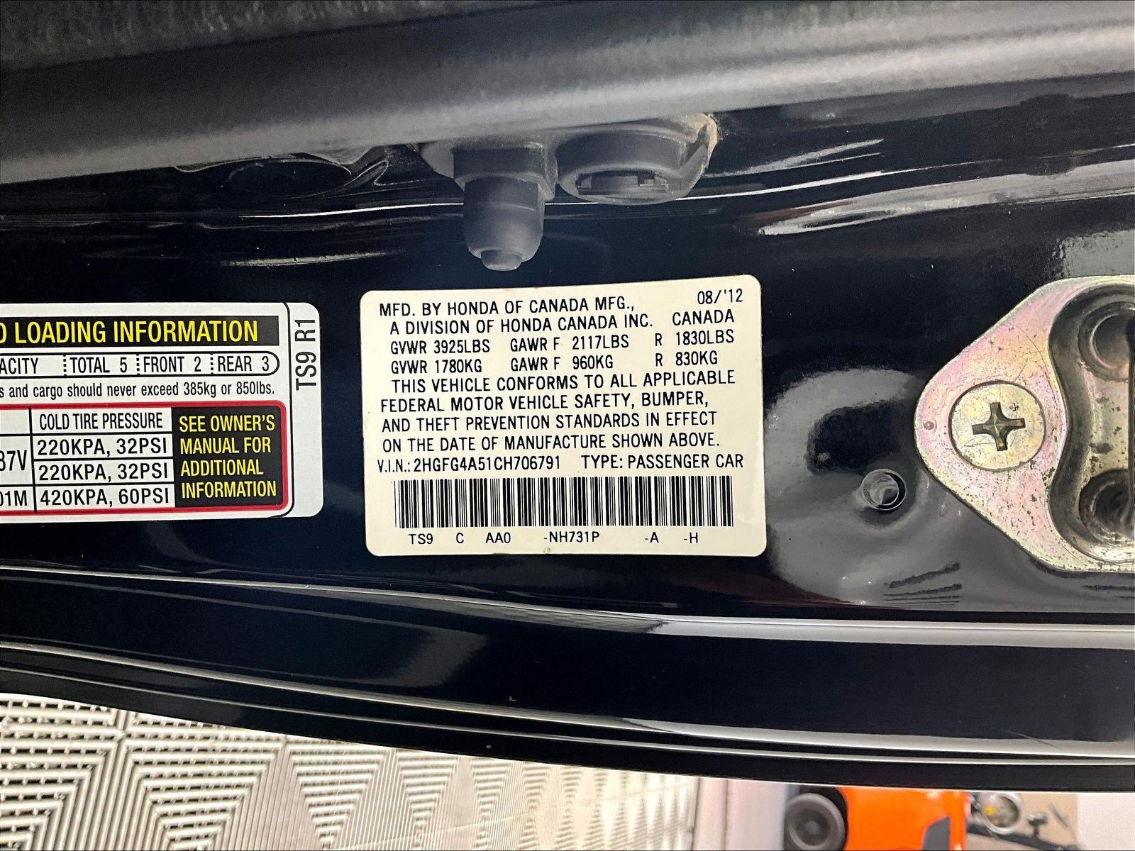 Used 2012 Honda Civic Si image 19