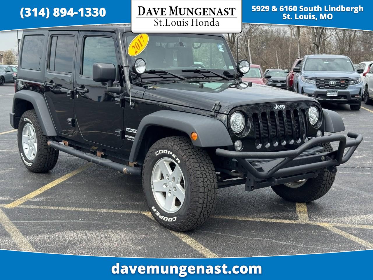 Used 2017 Jeep Wrangler Unlimited Sport w/ Quick Order Package 24S