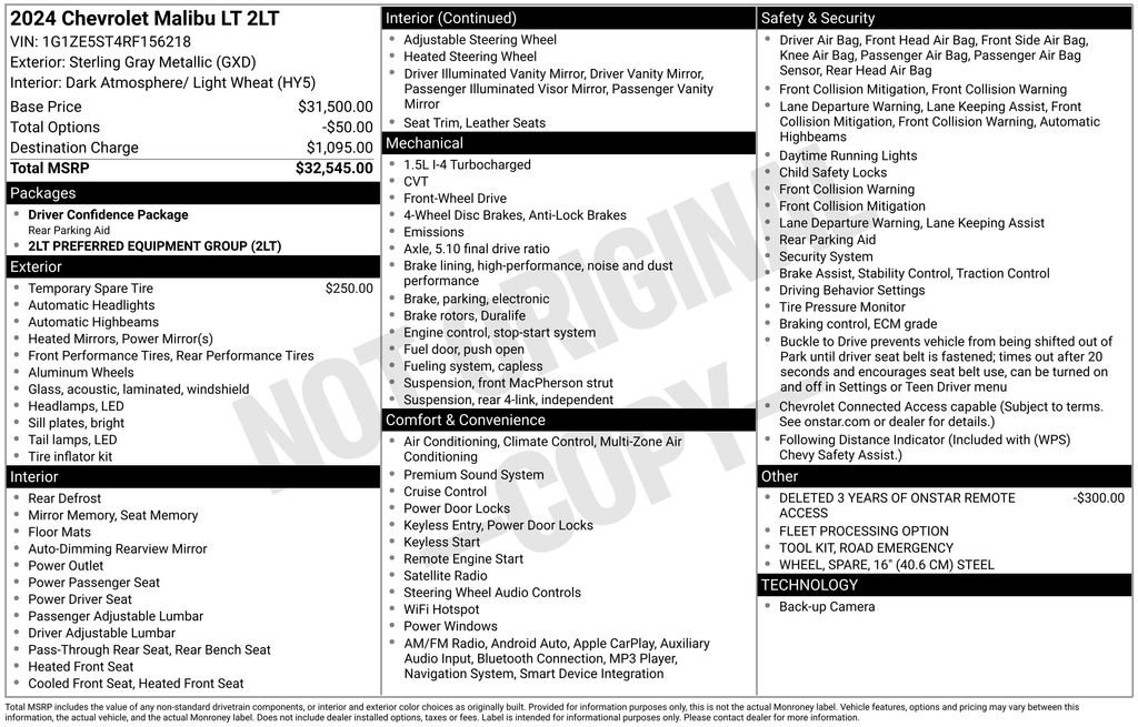 Used 2024 Chevrolet Malibu LT image 7