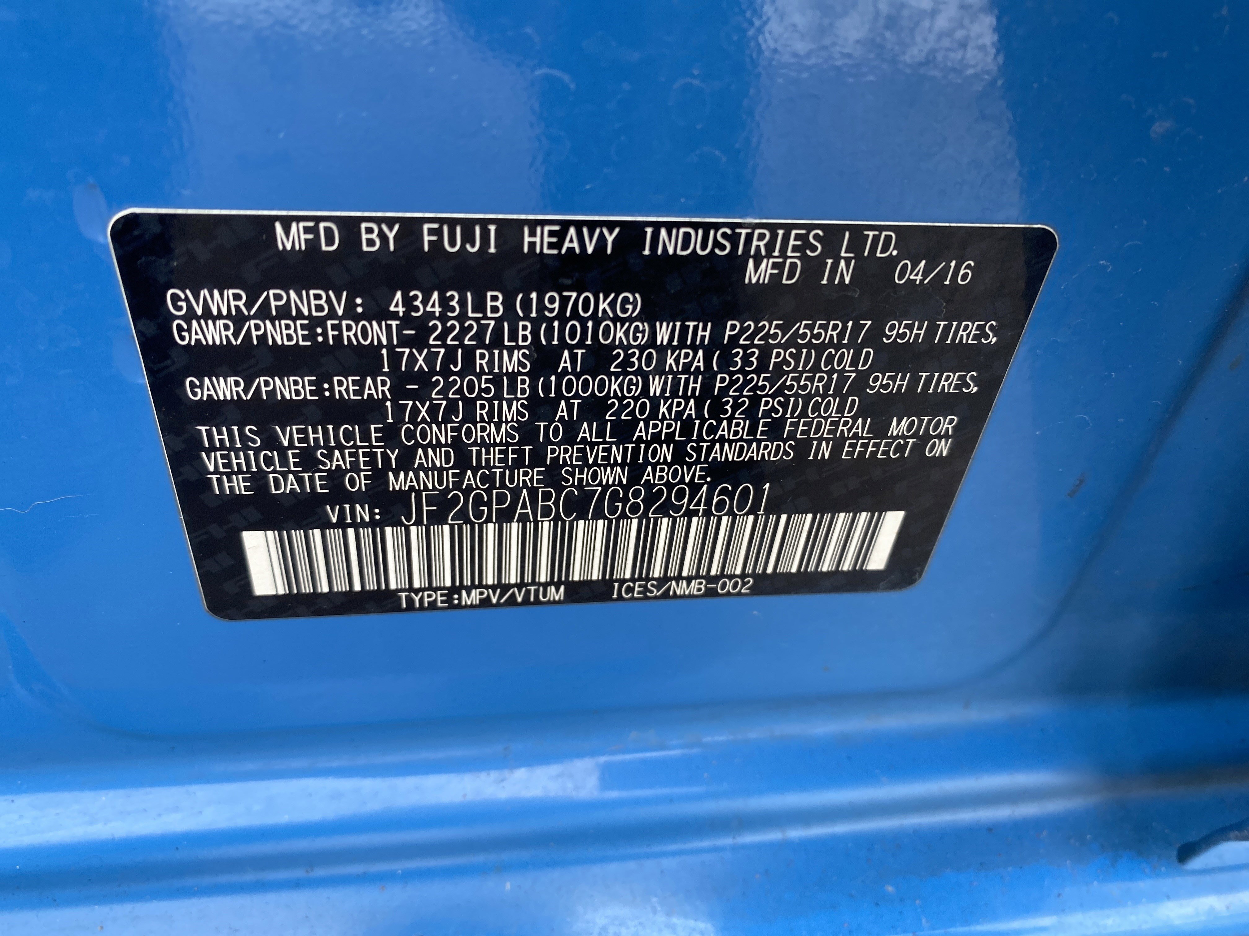 Used 2016 Subaru Crosstrek 2.0i Premium image 26