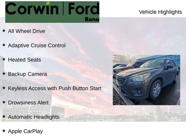 Used 2016 MAZDA CX-5 Touring w/ Bose/Moonroof Package image 7