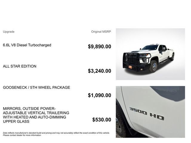 Used 2021 Chevrolet Silverado 3500 LT w/ All Star Edition AWD/4WD image 3