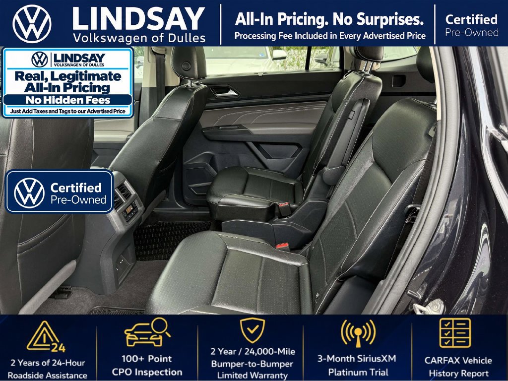 Certified 2023 Volkswagen Atlas SE w/ Panoramic Sunroof Package AWD/4WD image 15