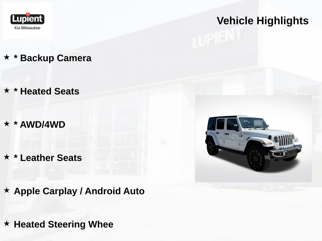 Used 2023 Jeep Wrangler Unlimited Sahara w/ Cold Weather Group AWD/4WD image 5