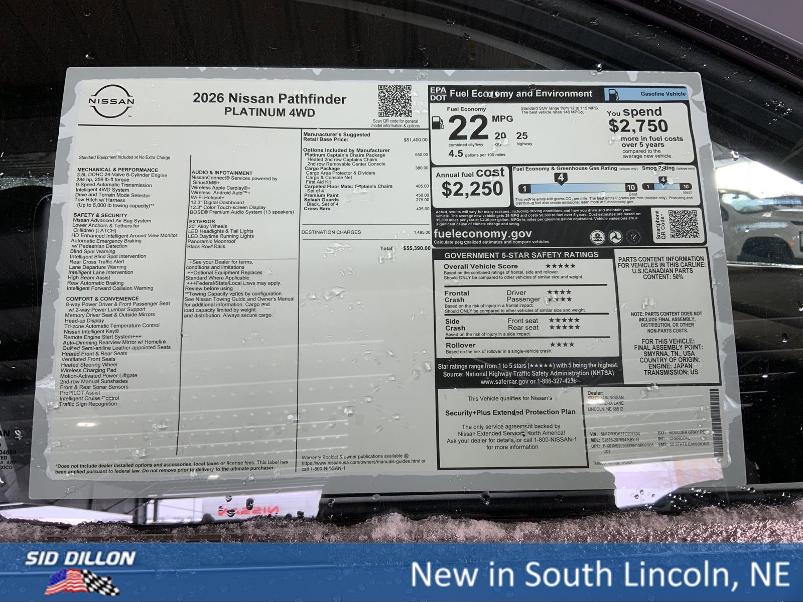 New 2026 Nissan Pathfinder Platinum image 13