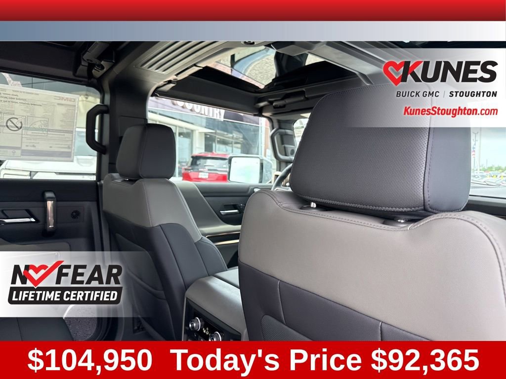 New 2025 GMC Hummer EV 2X w/ LPO, Dark Essentials Package image 49