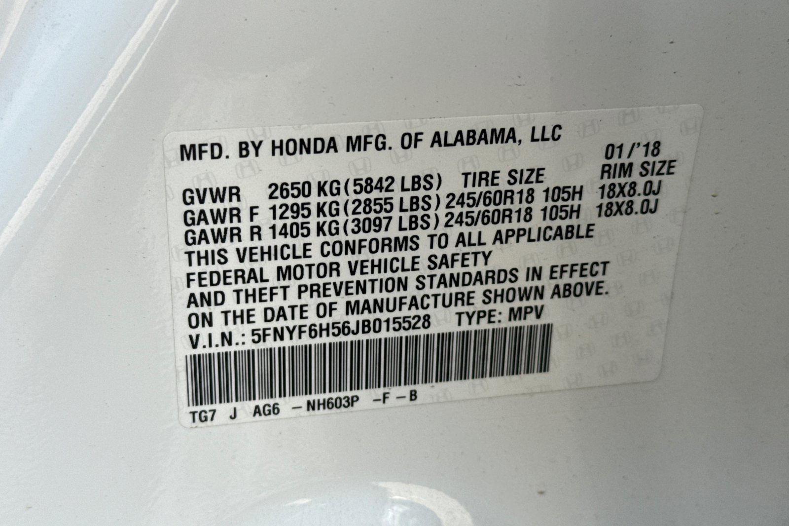 Used 2018 Honda Pilot EX-L image 38
