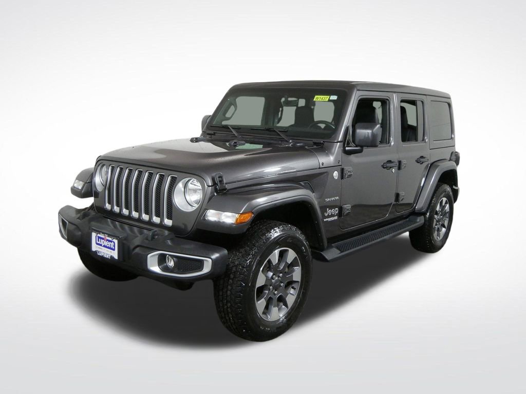 Used 2021 Jeep Wrangler Unlimited Sahara w/ Uconnect 4C Nav & Sound Group image 11