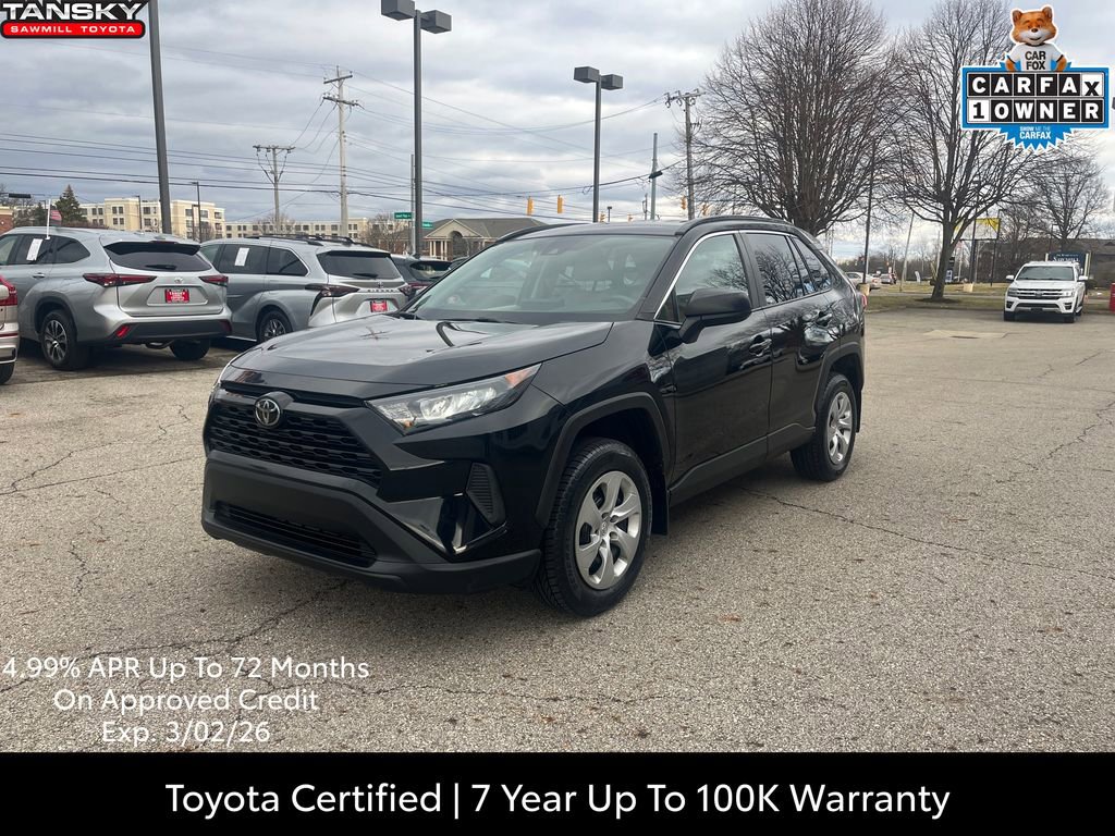 Certified 2021 Toyota RAV4 LE