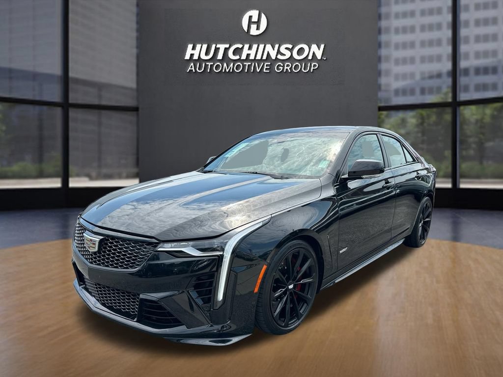 Certified 2022 Cadillac CT4 V Blackwing w/ Driver Assist Package RWD image 3