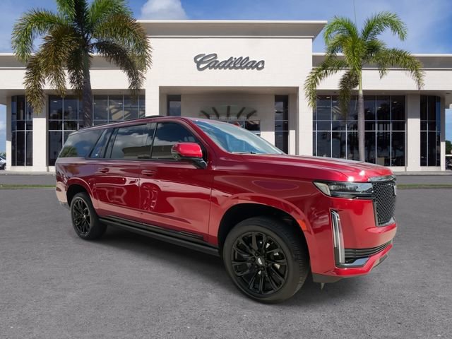Certified 2023 Cadillac Escalade ESV Sport Platinum w/ LPO, ONYX Package image 2