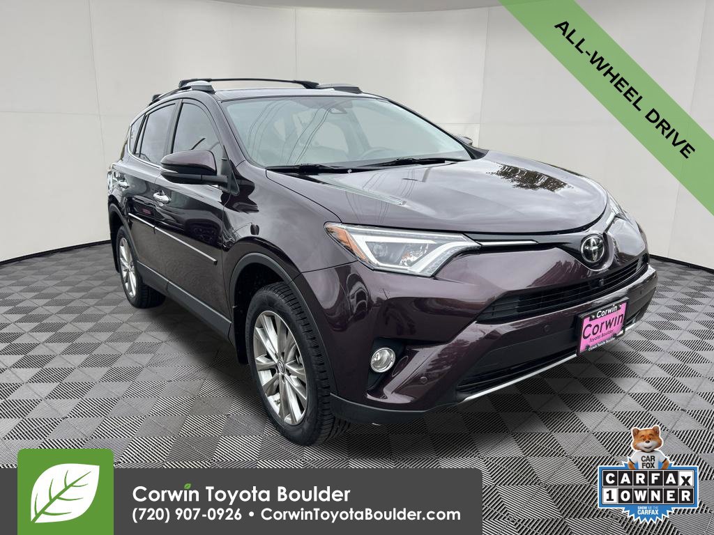 Used 2017 Toyota RAV4 Limited w/ Advanced Technology Package
