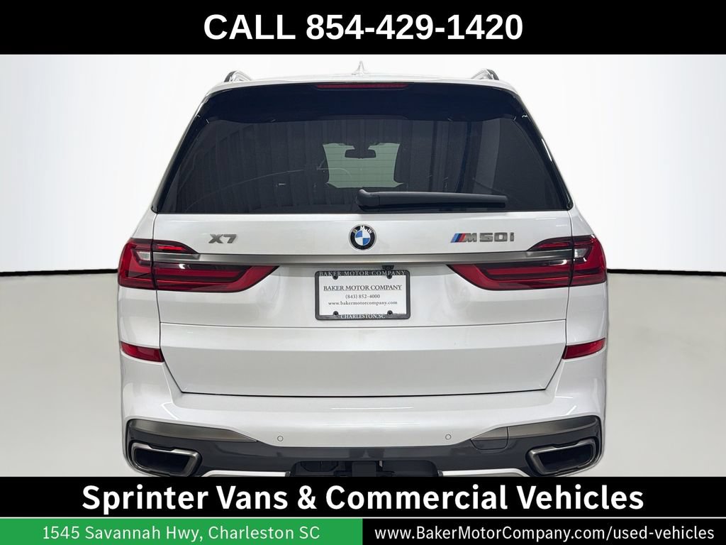 Used 2020 BMW X7 M50i w/ Luxury Seating Package AWD/4WD image 10