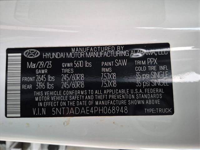 Used 2023 Hyundai Santa Cruz SE AWD/4WD image 23