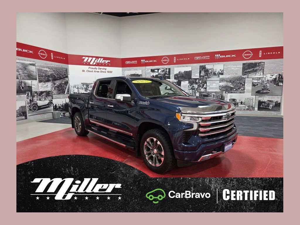 Certified 2022 Chevrolet Silverado 1500 High Country w/ Max Trailering Package image 1