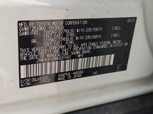 Used 2021 Toyota RAV4 XSE w/ Premium Package image 33