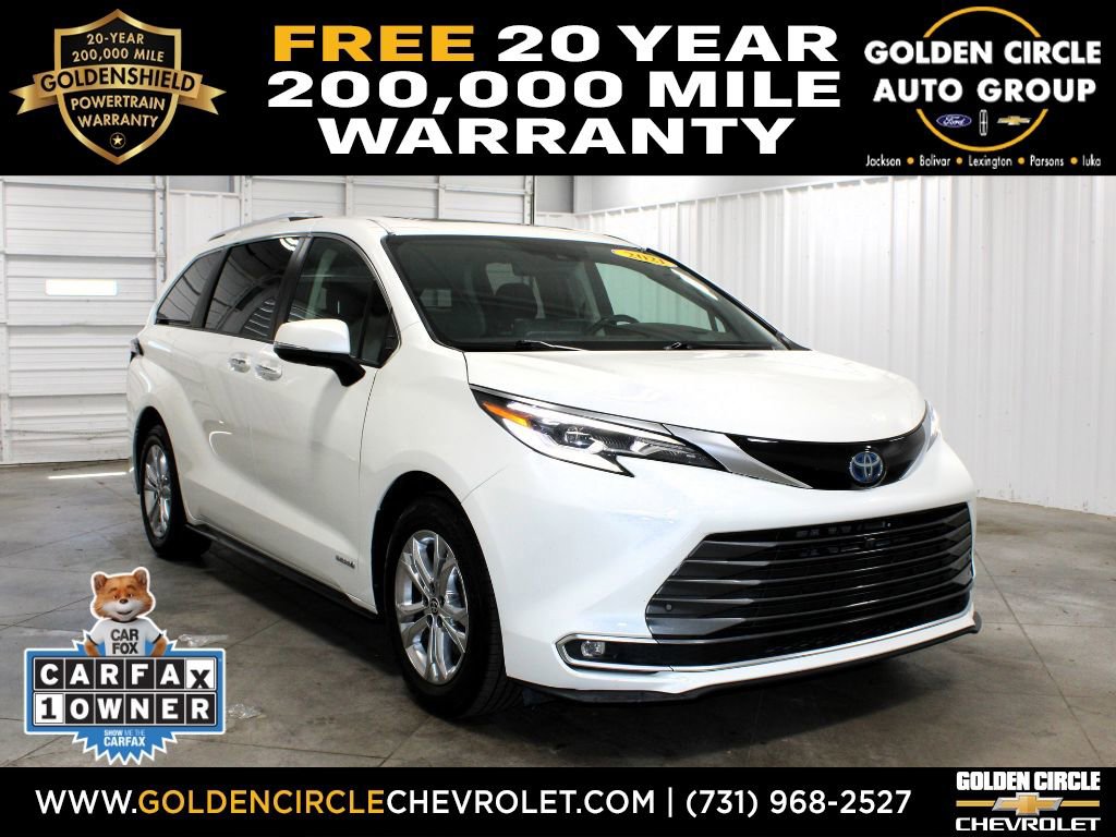 Used 2021 Toyota Sienna Platinum AWD/4WD 360° Tour
