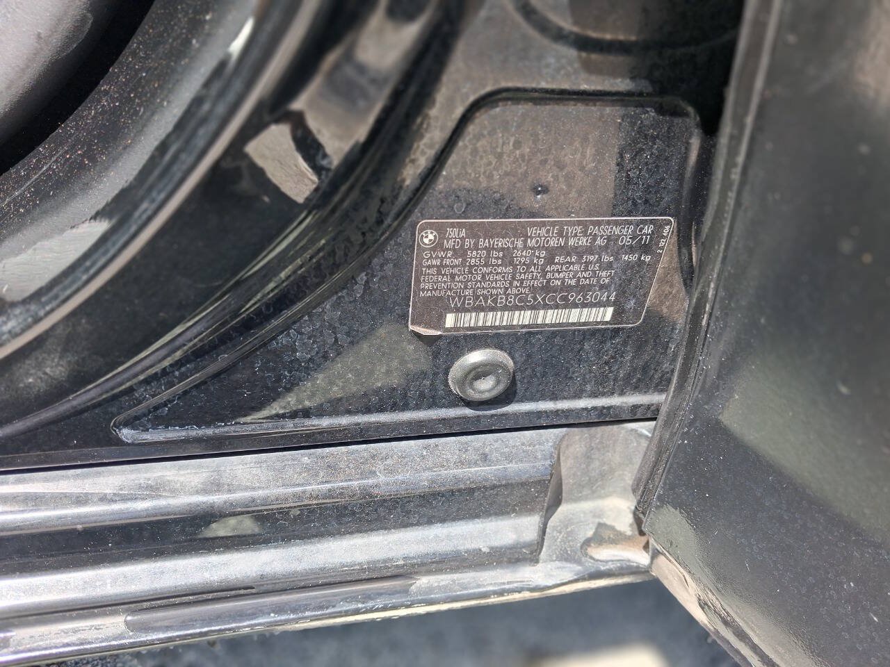 Used 2012 BMW 750Li RWD image 19
