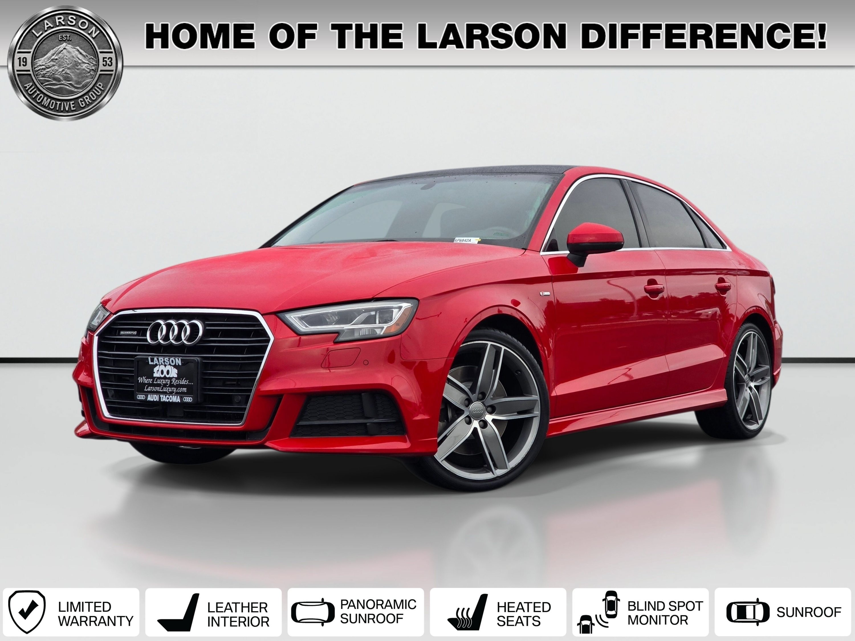 Used 2019 Audi A3 2.0T Premium Plus w/ Premium Plus Package AWD/4WD image 1