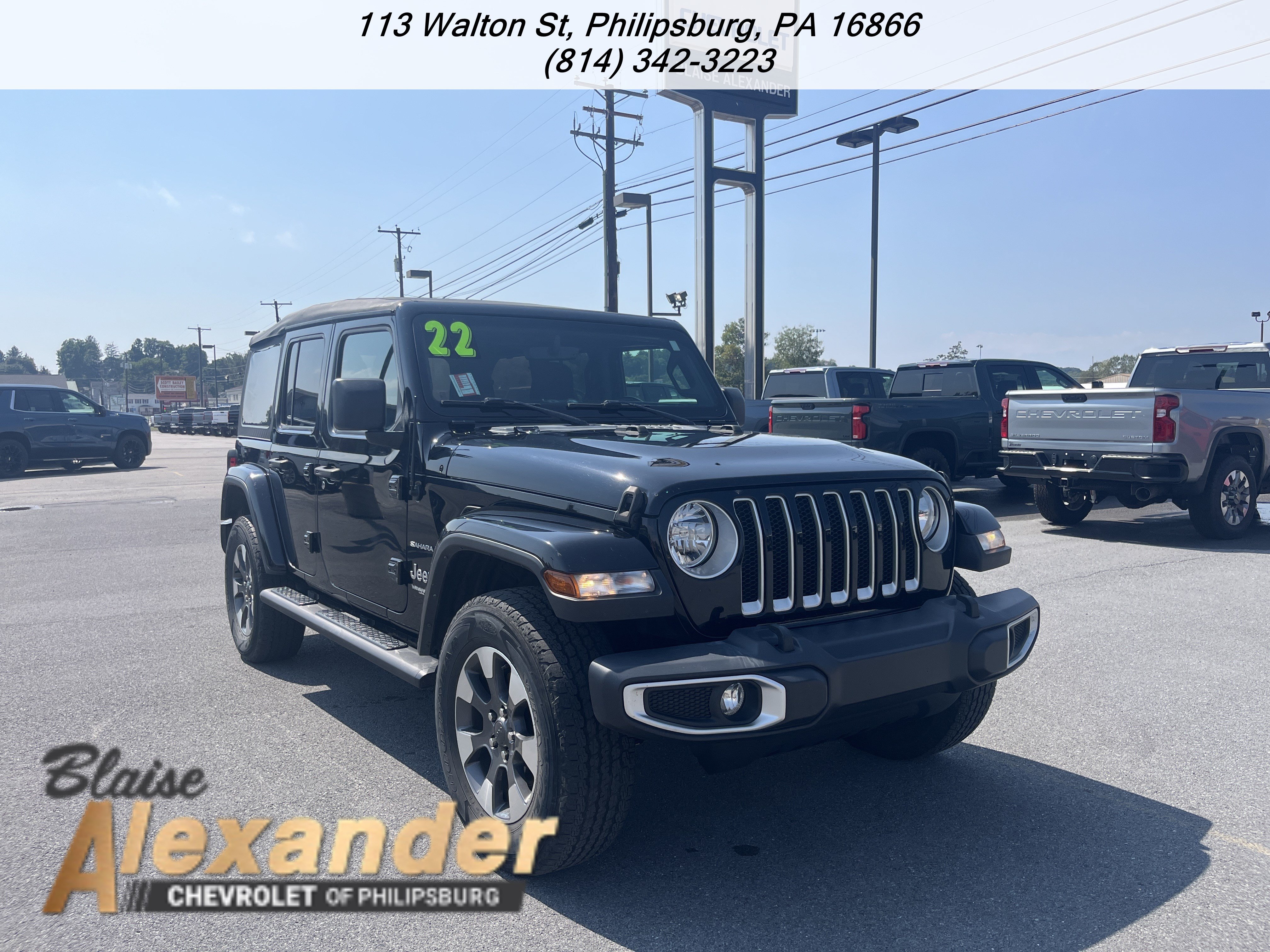 Used 2022 Jeep Wrangler Unlimited Sahara