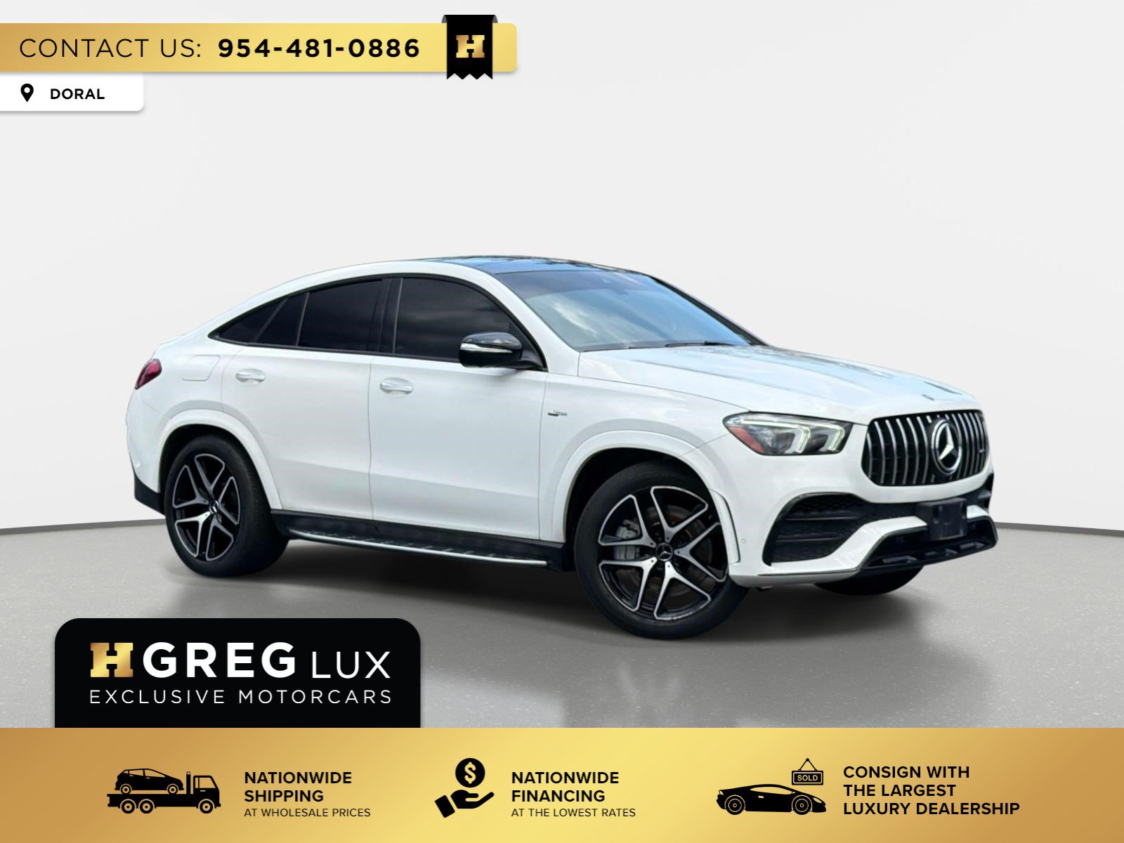 Used 2022 Mercedes-Benz GLE 53 AMG 4MATIC Coupe image 1