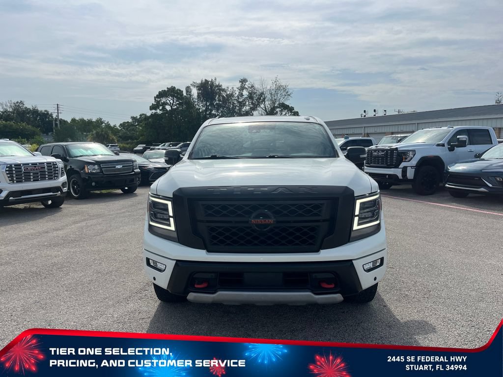 Used 2021 Nissan Titan PRO-4X w/ Pro-4x Convenience Package AWD/4WD video 3