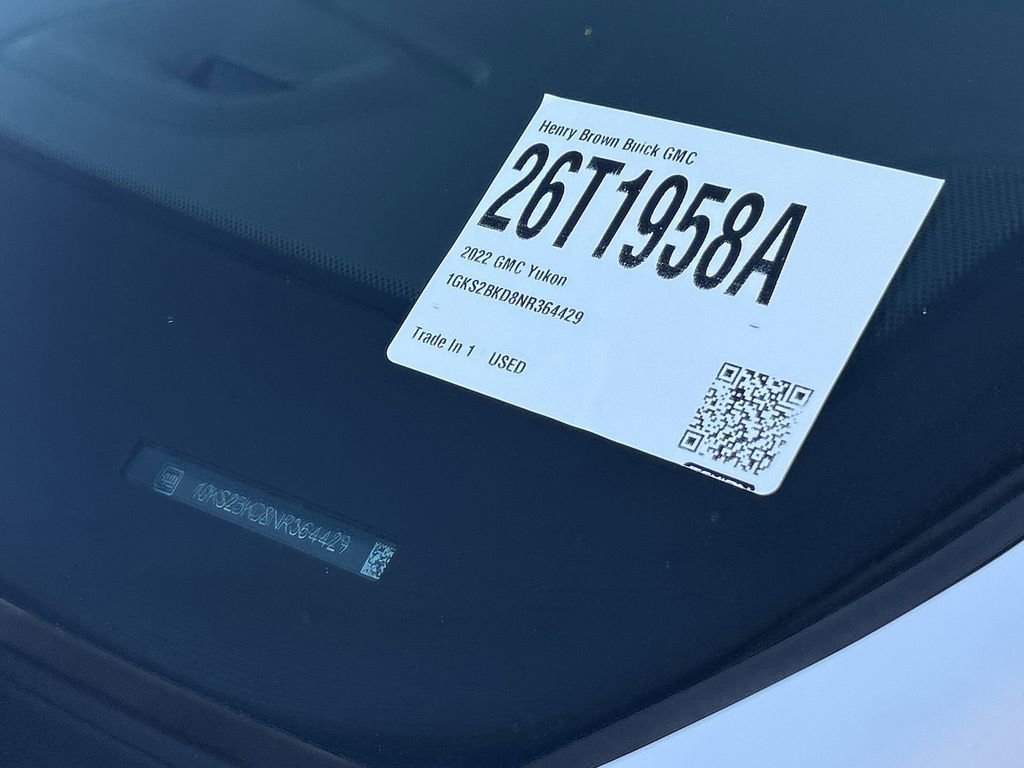 Used 2022 GMC Yukon SLT w/ SLT Premium Package image 35